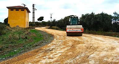 Bursa Gemlik'te arazi yolları açılıyor