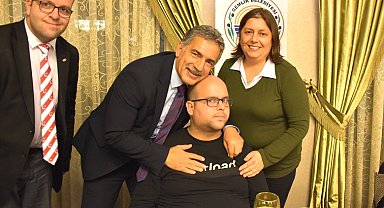 Bursa Gemlik'te engelsiz gece