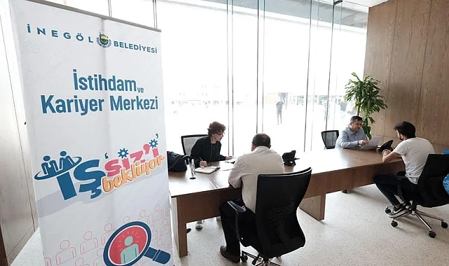 Bursa İnegöl İstihdam ve Kariyer Merkezi 2850 kişiyi iş sahibi yaptı
