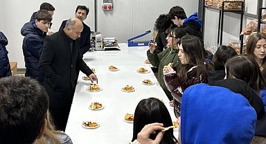 Bursa İnegöl'de yerli malının en güzel örneği oldu