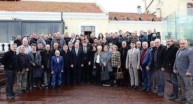 Bursa Mudanya'da muhtarlarla ortak akıl toplantısı