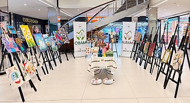 Bursa Osmangazi'de özel bireylerin sergisi göz kamaştırdı