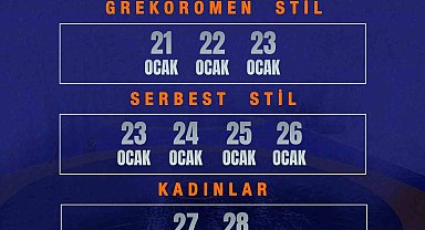 Büyükler Güreş Türkiye Şampiyonası'nın tarihi belli oldu