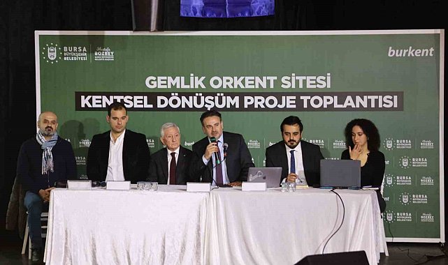Büyükşehir'den Gemlik'te kentsel dönüşüm atağı