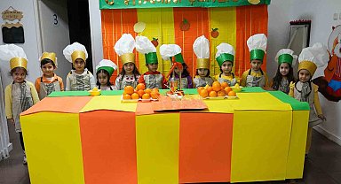 C Vitamini Şenliği'nde minikler eğlenceli anlar yaşadı