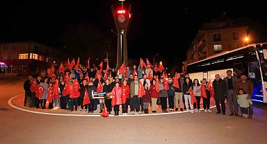 Çameli'den Anıtkabir'e anlamlı ziyaret