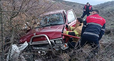 Çan'da trafik kazası: 2 yaralı