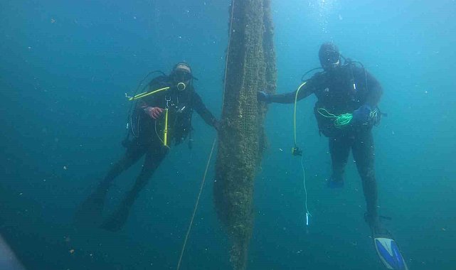 Çanakkale'de 2024'te 16 bin metrekare hayalet ağ çıkarıldı
