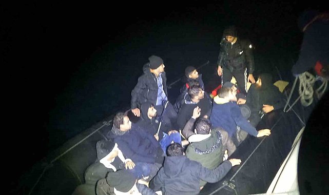 Çanakkale'de 56 kaçak göçmen yakalandı
