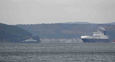 Çanakkale'de feribot seferlerine fırtına engeli
