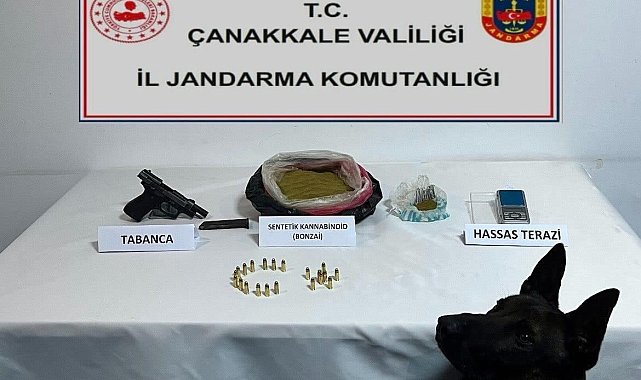 Çanakkale'de uyuşturucu operasyonu: 4 gözaltı