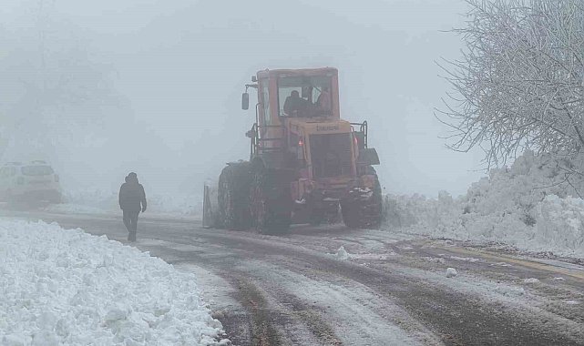 Çanakkale'de yağan kar kartpostallık görüntüler oluşturdu