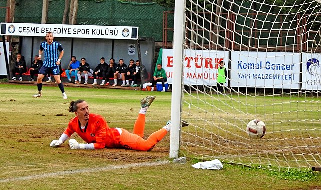 Çeşme Belediyespor evinde 4-1 mağlup