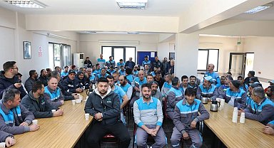 Çiftçi: "Emeğiniz, şehrimizi daha güzel ve temiz kılıyor"