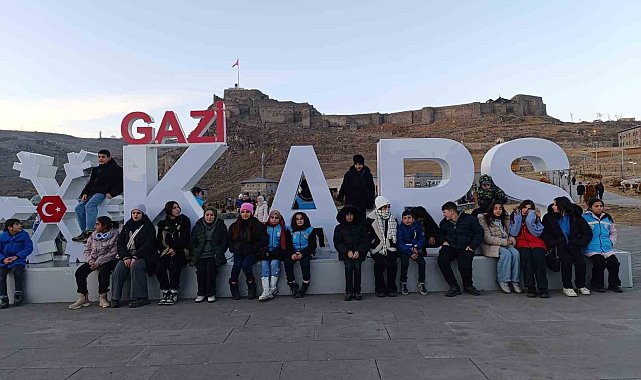Çocuklar Kars ve Sarıkamış'ta tarihle buluştu