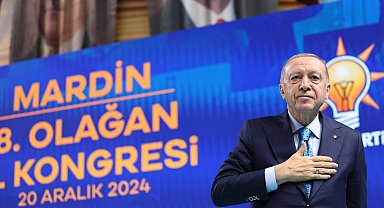 Cumhurbaşkanı Erdoğan: Mardin'e hizmete devam edeceğiz