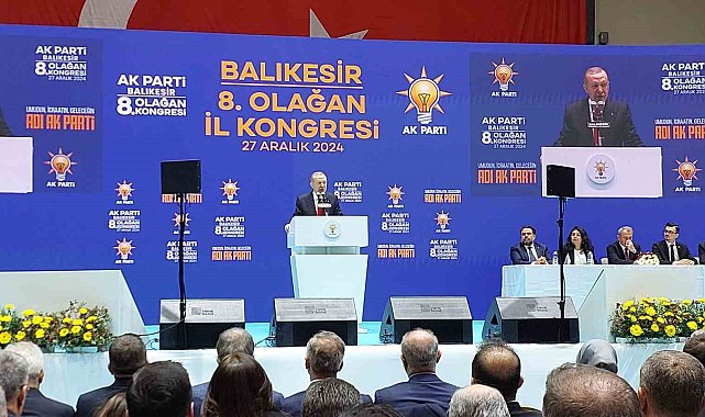 Cumhurbaşkanı Recep Tayyip Erdoğan Balıkesir'de