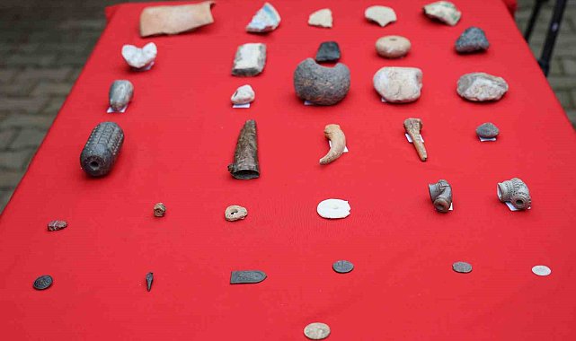 Cumhuriyet dönemi ilk paralarından Osmanlıca yazılı sikke Amida Höyük kazısında çıkarıldı