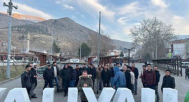 Dedeman Madencilik işçilerinden 'maaş' eylemi