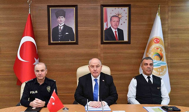 Denizli'de yılbaşı gecesi için güvenlik önlemleri artırıldı