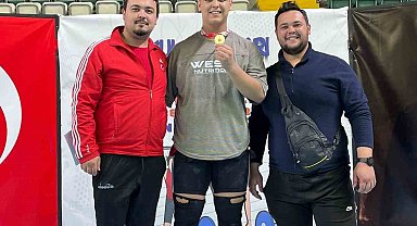 Denizlili Ali Osman halterde Türkiye Şampiyonu oldu