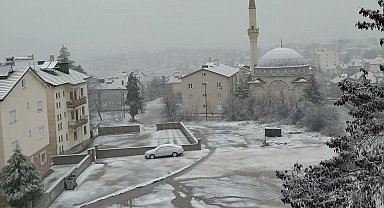 Derebucak beyaza büründü