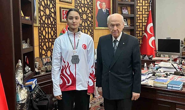 Devlet Bahçeli'den, Yozgatlı sporcuya tebrik