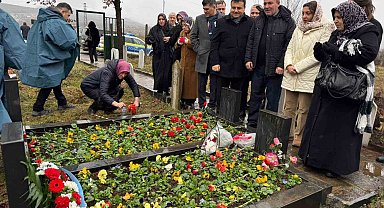 Direnişinin sembolü Türkan bebek mezarı başında anıldı