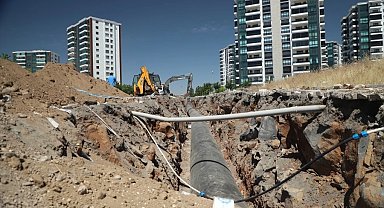 DİSKİ 8 ayda 79 bin 677 metre yeni içme suyu hattı döşedi