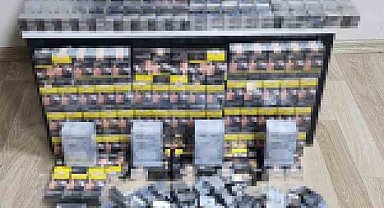 Dörtyol'da kaçak sigara ve içki operasyonu