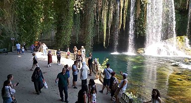 Düden Şelalesi 2024 yılında 840 bin ziyaretçiyi ağırladı