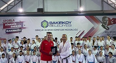 Dünya ve Avrupa şampiyonu efsane karateci Haldun Alagaş Bakırköy'de