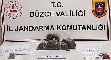 Düzce'de jandarmadan uyuşturucu operasyonu: 1 kişi tutuklandı