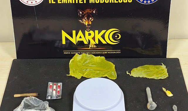 Düzce'de uyuşturucu operasyonu: 2 kişi tutuklandı