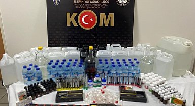 Düzce'de yılbaşı öncesi kaçak içki, makaron ve tütün operasyonu