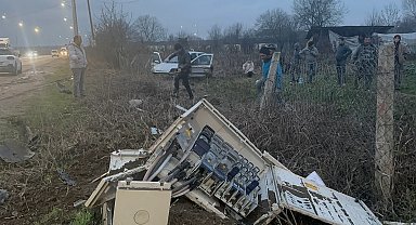 Düzce'de direksiyon hakimiyeti kaybetti! 1 yaralı