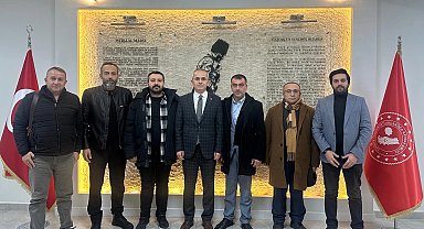 Düzceli gazetecilerden Akçakoca Kaymakamı'na ziyaret