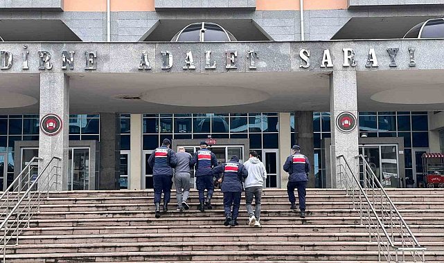 Edirne'de uyuşturucu suçundan aranan 2 kişi tutuklandı