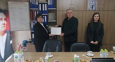 Edirne'de başarılı firma onurlandırıldı