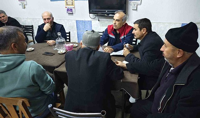 Efeler Tarım Ekipleri, Eğrikavak Mahallesi'nde üreticilerle buluştu