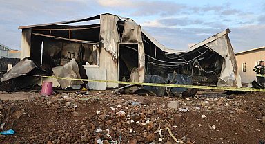 Elazığ'da konteyner yangını: 3 kişi yaralandı