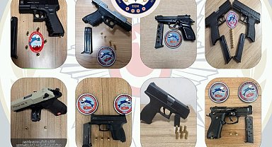 Elazığ'da ruhsatsız silah taşıyan 16 şahıs yakalandı