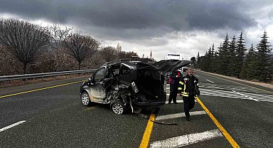Elazığ'da trafik kazası: 2 yaralı