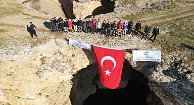 Elazığlı dağcılar ve doğa severler, kanyonların güzelliklerini keşfetti
