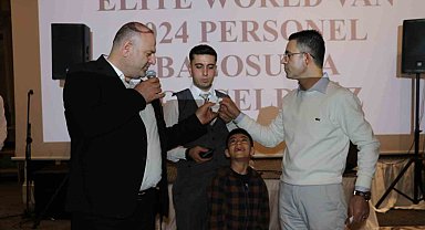 Elite World Van Hotel'den personel gecesi