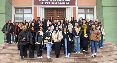 Emet MYO öğrencileri Kütahya Evliya Çelebi Yerleşkesinde