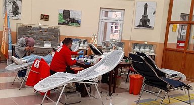 Emet MYO'da kan bağışı kampanyası