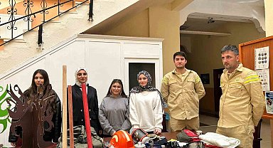 Emet MYO'da "Alevlerin Ardında" başlıklı farkındalık etkinliği