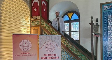 Emet'te genç hatipler hutbe okuma yarışması