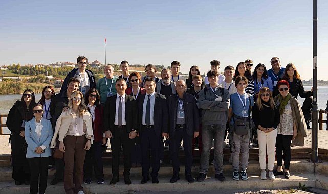 Erasmus projesi ile Ankara'ya gelen öğrenciler Gölbaşı turu yaptı